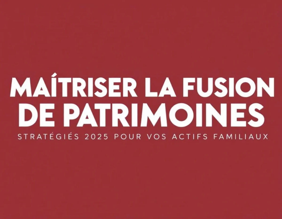Maîtriser la Fusion de Patrimoines : Stratégies 2025 pour Vos Actifs Familiaux