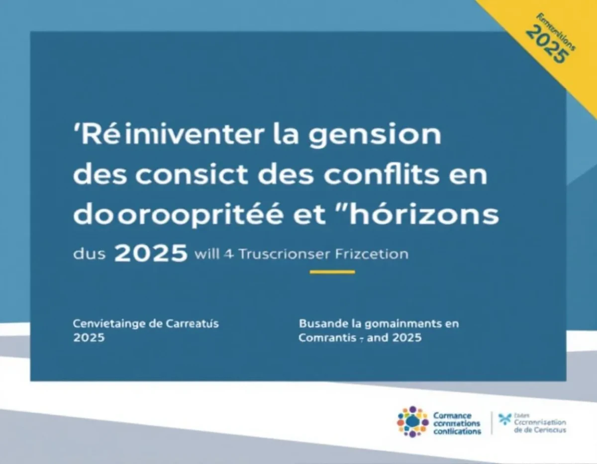 Réinventer la gestion des conflits en copropriété : horizons 2025